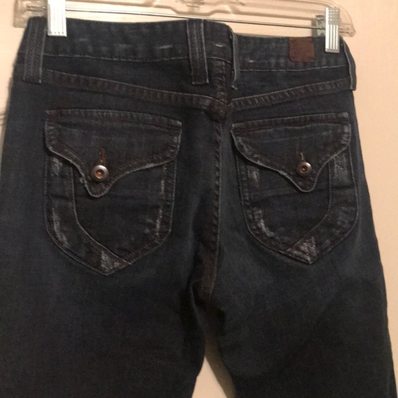 Dark distressed jeans - Picture 5 of 7